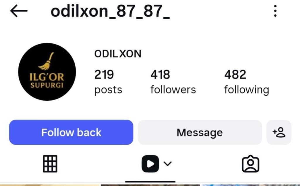 @odilxon_87_87_ Instagram profili